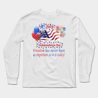 Independence Day Long Sleeve T-Shirt